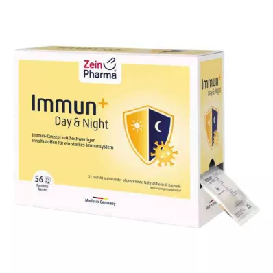 Immune+ Day & Naktinės kapsulės (56x4 vnt.) Immune+ Day & Naktinės kapsulės (56x4 vnt.)