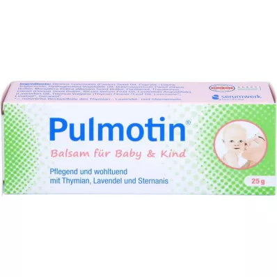 PULMOTIN Balzamas kūdikiui &amp; Vaikui, 25 g