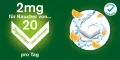 Instructions for use for nicorette kramtomoji guma freshfruit, 2 mg nikotino, 210 vnt - 3