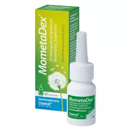 MOMETADEX 50 μg/spray nosies purškalo suspensija 60 išpurškimų, 10 g