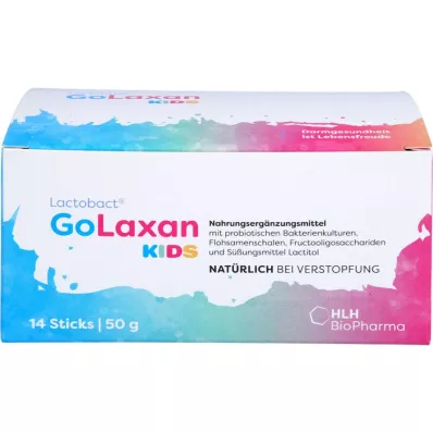 LACTOBACT GoLaxan KIDS milteliai, 14 vnt