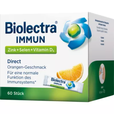 BIOLECTRA Immune Direct lazdelės, 60 vnt