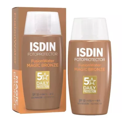 Isdin Fotoprotector Fusion Water Color bronzos SPF 50, 50 ml Isdin Fotoprotector Fusion Water Color bronzos SPF 50, 50 ml
