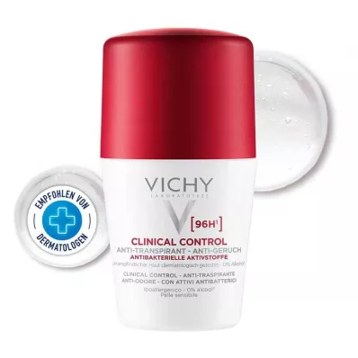 Vichy Dezodorantas Clinical Control 96h Roll-on, 50 ml Vichy Dezodorantas Clinical Control 96h Roll-on, 50 ml