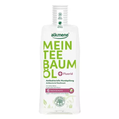 Alkmene My arbatmedžio aliejaus antibakterinis burnos skalavimo skystis, 500 ml Alkmene My arbatmedžio aliejaus antibakterinis burnos skalavimo skystis, 500 ml
