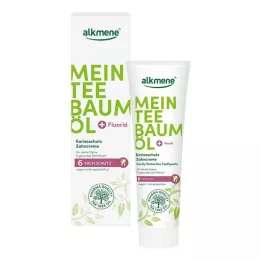 ALKMENE Dantų pasta su arbatmedžio aliejumi nuo ėduonies, 100 ml