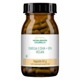 OMEGA-3 DHA+EPA veganiškos kapsulės, 61 g