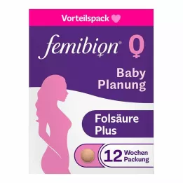 FEMIBION 0 Kūdikių planavimo tablečių, 84 vnt