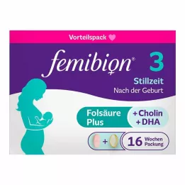 FEMIBION 3 laktacijos kombinuotoji pakuotė, 2X112 vnt