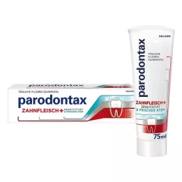 PARODONTAX Dantenos+jautrumas &amp; Gaivus burnos kvapas, 75 ml