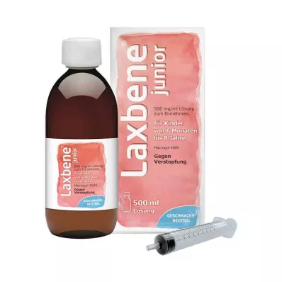 Laxbene® junior 500 mg tirpalas vaikams nuo 6 mėnesių iki 8 metų, 500 ml