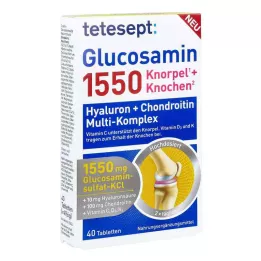TETESEPT Gliukozaminas 1550 plėvele dengtos tabletės, 40 vnt
