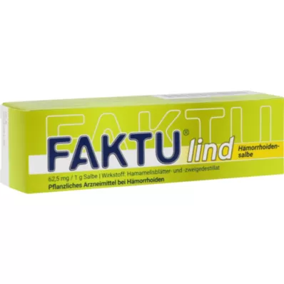 FAKTU lindo tepalas nuo hemorojaus, 25 g