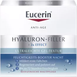 EUCERIN Anti-Age Hyaluron-Filler drėkinamoji priemonė Boos Night, 50 ml