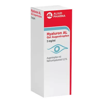 Hialurono rūgšties AL gelio akių lašai 3 mg/ml, 1X10 ml Hialurono rūgšties AL gelio akių lašai 3 mg/ml, 1X10 ml