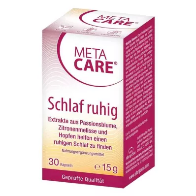 Kapsulės „Meta Care Sleep Peacefully“, 30 vnt