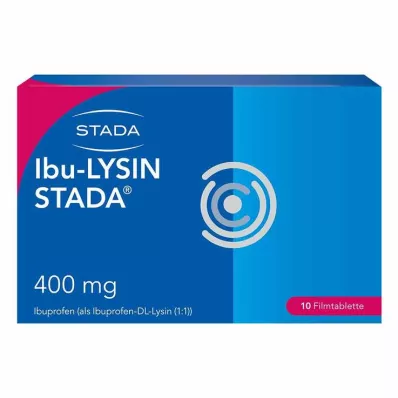 Ibu-LYSIN STADA® 400 mg plėvele dengtos tabletės, 10 vnt Ibu-LYSIN STADA® 400 mg plėvele dengtos tabletės, 10 vnt