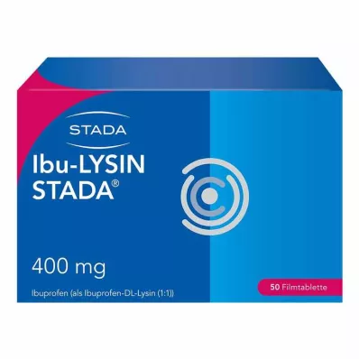 Ibu-LYSIN STADA® 400 mg plėvele dengtos tabletės, 50 vnt Ibu-LYSIN STADA® 400 mg plėvele dengtos tabletės, 50 vnt