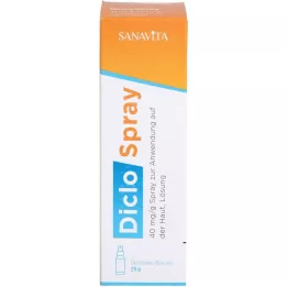 DICLOSPRAY 40 mg/g purškalo ant odos, 25 g