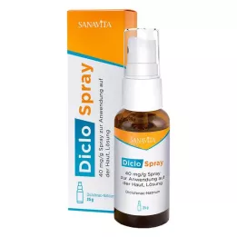 DICLOSPRAY 40 mg/g purškalo ant odos, 25 g