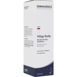 DERMASENCE Vitop forte švelnios priežiūros šampūnas, 200 ml