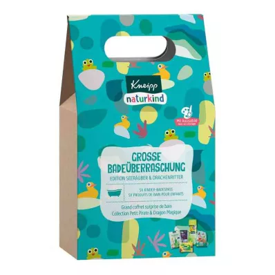 Kneipp Naturkind dydžio maudantis jūros piratas&drakono riteris (1 pakuotė) Kneipp Naturkind dydžio maudantis jūros piratas&drakono riteris (1 pakuotė)