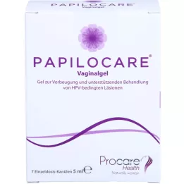 PAPILOCARE Vaginalinis gelis, 7X5 ml