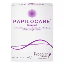 PAPILOCARE Vaginalinis gelis, 7X5 ml
