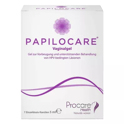PAPILOCARE® makšties gelis, 7X5 ml PAPILOCARE® makšties gelis, 7X5 ml