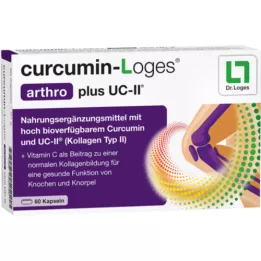 CURCUMIN-LOGES arthro plus UC-II kapsulės, 60 vnt