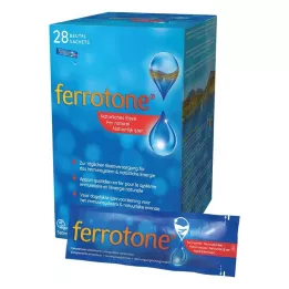 FERROTONE Natūralios geležies paketėlis, 28X20 ml