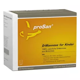 PROSAN D-manozės milteliai vaikams, 30 vnt