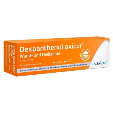 Dexpanthenol axicur® žaizdų ir gijimo kremas, 100 g Dexpanthenol axicur® žaizdų ir gijimo kremas, 100 g