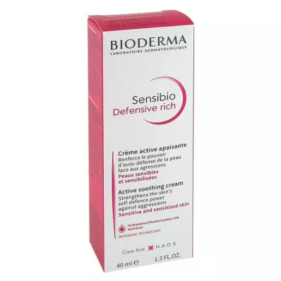 Bioderma Sensibio Defensive turtingas tūbelė, 40 ml