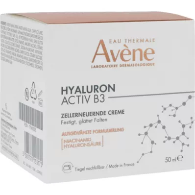 AVENE Hyaluron Activ B3 ląstelių atsinaujinimo kremas, 50 ml