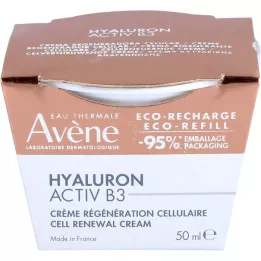 AVENE Hyaluron Activ B3 ląstelių kremo papildoma pakuotė, 50 ml