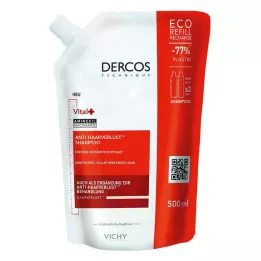 VICHY DERCOS Vitality šampūnas + papildymo pakuotė, 500 ml