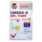 Doppelherz Omega-3 Gel-Tabs šeimos Strawberry Citrus sistema, 60 vnt