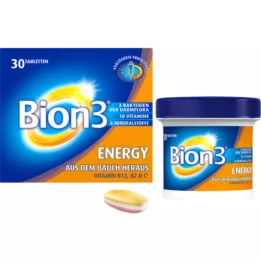 BION3 Energijos tabletės, 30 kapsulių