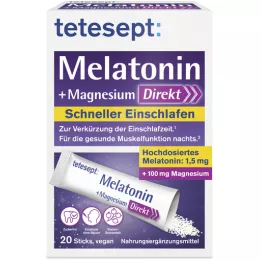 TETESEPT Melatonino ir magnio tiesioginės lazdelės, 20 vnt