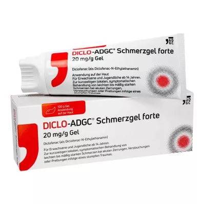 DICLO-ADGC® skausmo gelis forte 20 mg/g, 100 g DICLO-ADGC® skausmo gelis forte 20 mg/g, 100 g