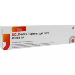 DICLO-ADGC Skausmo gelis forte 20 mg/g, 180 g