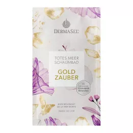 DERMASEL Negyvosios jūros putų vonia Gold Magic, 40 ml