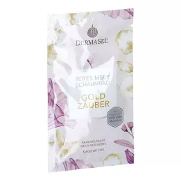 DERMASEL Negyvosios jūros putų vonia Gold Magic, 40 ml