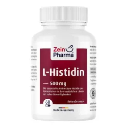 L-HISTIDIN 500 mg kapsulės, 60 vnt