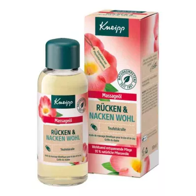 Kneipp masažo aliejus nugarai & kaklo gerovė (100 ml) Kneipp masažo aliejus nugarai & kaklo gerovė (100 ml)