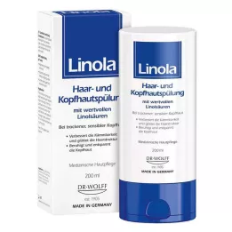 LINOLA Plaukų ir galvos odos kondicionierius, 200 ml