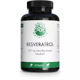 GREEN NATURALS Resveratrolis m.Veri-te 500 mg vegan, 60 vnt