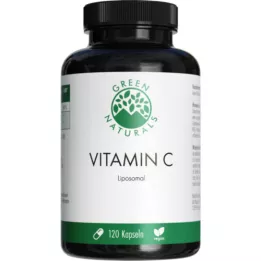GREEN NATURALS liposominio vitamino C 325 mg kapsulės, 120 vnt