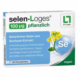 SELEN-LOGES 100 μg vaistažolių plėvele dengtos tabletės, 60 vnt